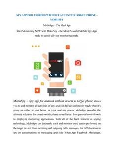 100 Free Android Spy App